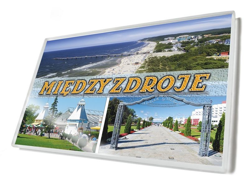 Międzyzdroje - magnes szklany zdjęcie 2