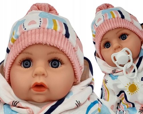 LALKA BOBAS MÓWI I ŚPIEWA POLSKI 45CM+SMOCZEK_38 na Arena.pl