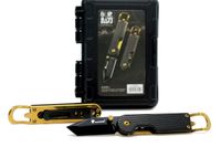 Nóż składany kieszonkowy stal HX OUTDOORS ZD-095 EDC survival scyzoryk etui