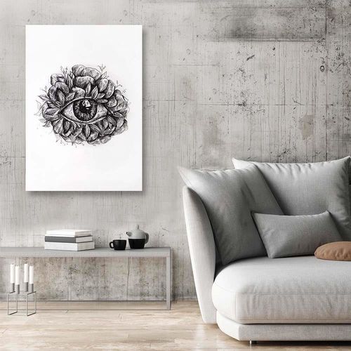 Obraz na płótnie – Canvas, Oko abstrakcja 50x70 na Arena.pl