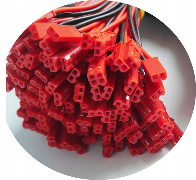 WTYCZKA WTYK 2 PIN JST BEC z przewodem 12cm jakość HQ zdjęcie 2