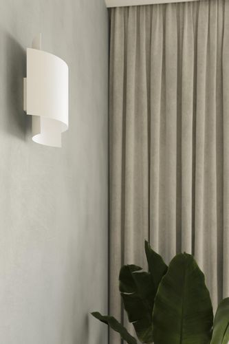 Lampa ścienna do sypialni Impact SL857 Sollux metalowy kinkiet biały na Arena.pl
