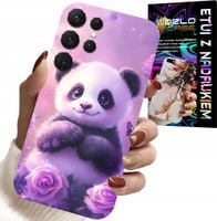 ETUI DO SAMSUNG GALAXY S23 Ultra - SŁODKA PANDA WZORY DLA DZIECI + FOLIA