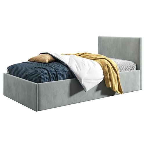 Łóżko młodzieżowe Tapczan 80x200 Basic Asti Czarny + POJEMNIK na Arena.pl