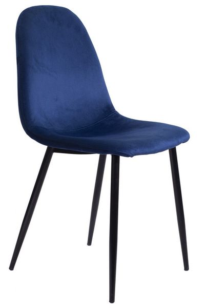 Krzesło tapicerowane GIULIA VELVET BLUE zdjęcie 3