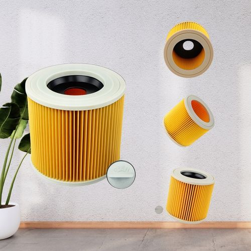 3x Filtr do odkurzacza Karcher Papierowy Harmonijkowy filtr zamiennik na Arena.pl