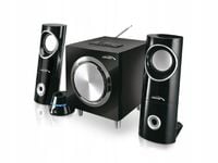 Głośniki Bluetooth Audiocore AC790 2.1 radio FM, wejście kart SD/MMC, AUX,