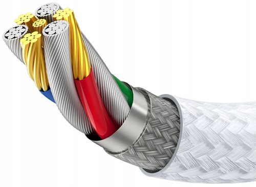 Kabel Korgy USB typ C - USB typ C 1,2 m biały na Arena.pl