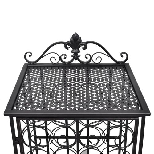 Metalowy stojak na 28 butelek wina na Arena.pl