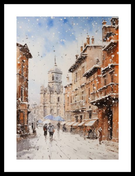 Plakat 25x35cm Urok Starych Miast zdjęcie 3