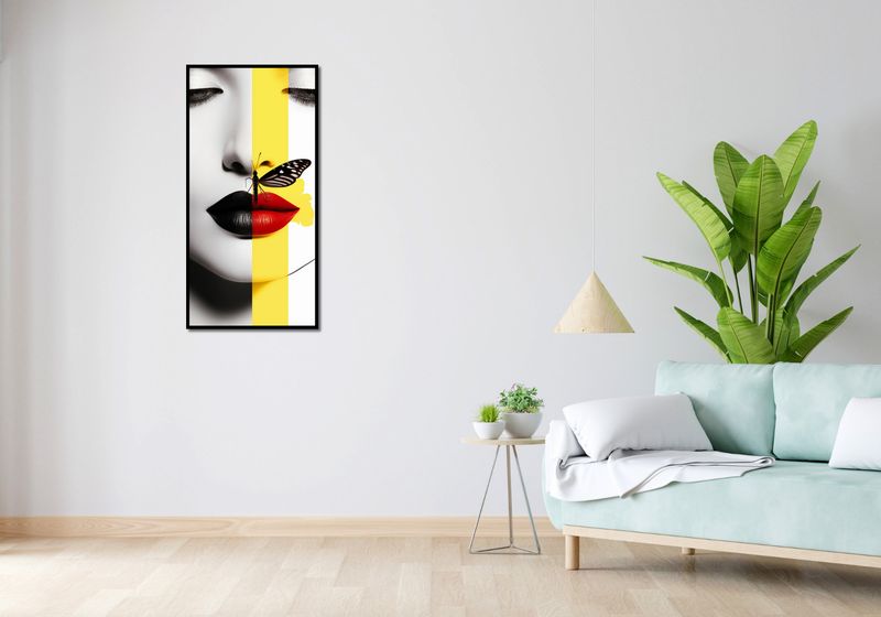 Plakat 50x100cm Motyla Piękność zdjęcie 4