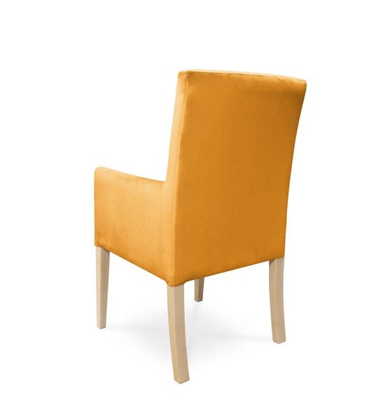 Fotel CAROL / miodowy / noga buk / R41 zdjęcie 3