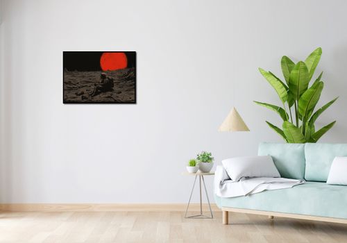Plakat 70x50cm Samotność w Kosmosie na Arena.pl