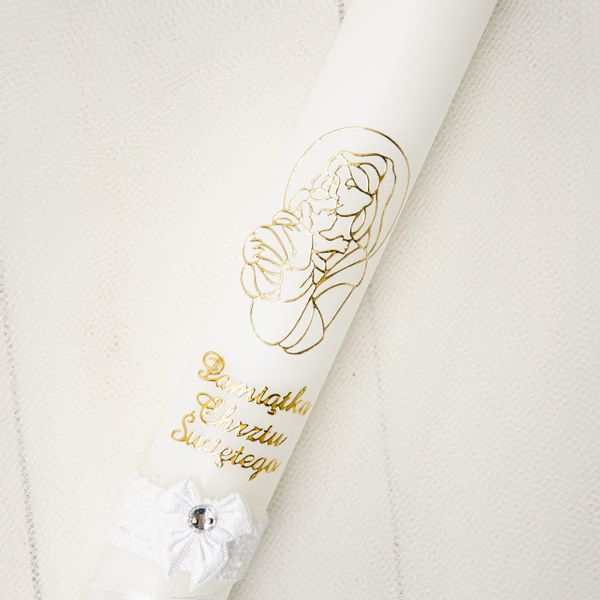 Świeca do Chrztu SCH-D-CHRW01B zdjęcie 3