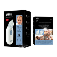BRAUN ELEKTRYCZNY ASPIRATOR NOSA ODCIĄGACZ KATARU NA KATAREK +ETUI