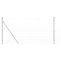 Ogrodzenie pastwiskowe Srebrny 25 x 1,2 m Stal galwanizowana