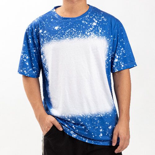 Koszulka Cotton-Like Bleached Starry Blue do sublimacji M zdjęcie 4