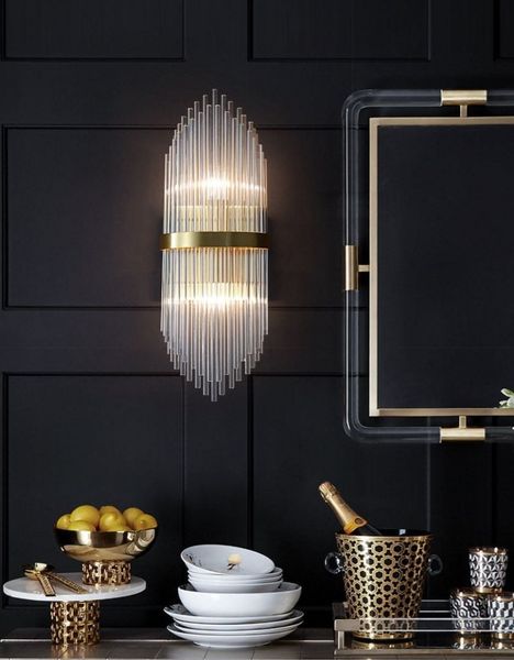 KINKIET ROYAL CRYSTAL GOLD Vildevik 11601 zdjęcie 5