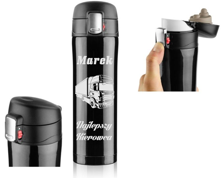 KUBEK TERMICZNY TERMOS GRAWER PERSONALIZOWANY! zdjęcie 1