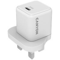 canyon ładowarka sieciowa cu20c gan 20w 1xpd uk biała