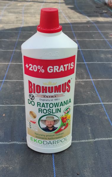 Biohumus extra do ratowania roślin 1 l zdjęcie 1