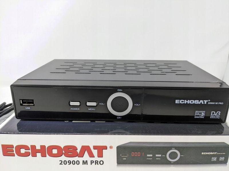 Satelliet Ontvanger Fta Echosat 20700 Digitale Satellietontvanger – Full HD 1080p, Met 2 USB, HDMI (Niet Compatibel Met Tivusat HD) Geen TNT Of Tivusat Compatibel