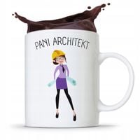 Kubek Architekta Projektanta Pani Architekt Z Nadrukiem Ze Zdjęciem