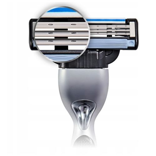 Gillette Mach 3 Wkłady Ostrza Do Maszynki 8 sztuk w Pudełku Oryginalne na Arena.pl