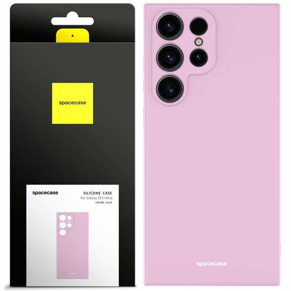 Spacecase Silicone Case Galaxy S23 Ultra Lilac zdjęcie 1