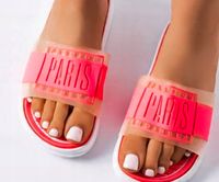 Klapki basenowe stylowe damskie r 37 różowe wygodne letnie codzienne