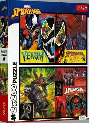 puzzle 2x200 dzień i noc spidermana 13314 na Arena.pl