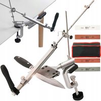 PROFESJONALNA OSTRZAŁKA DO NOŻY OSEŁKA 4 KAMIENIE ZESTAW DO OSTRZENIA