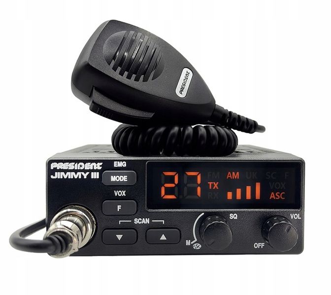 CB RADIO PRESIDENT JIMMY III zdjęcie 2