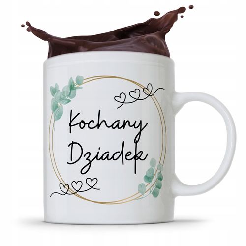 Kubek Prezent Dzień Dziadka Kochany Dziadek Z Nadrukiem Ze Zdjęciem na Arena.pl
