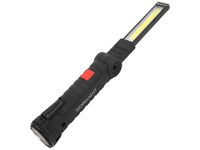 LAMPA LATARKA WARSZTATOWA Z MAGNESEM + HAK SKŁADANA DO WARSZTATU USB 5W1