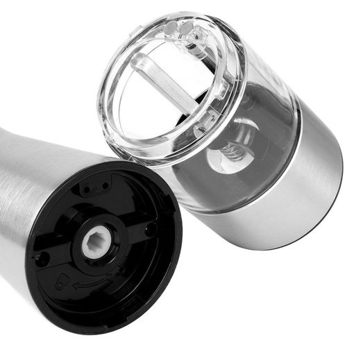 Młynek do pieprzu i soli elektryczny stalowy 21,5 cm na Arena.pl