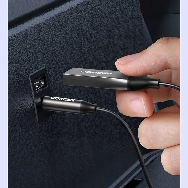 UGREEN TRANSMITER ADAPTER SAMOCHODOWY USB BLUETOOTH 5.0 KABEL AUX zdjęcie 5