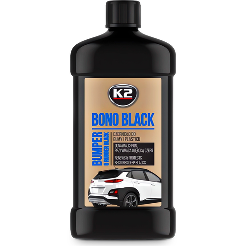 K2 Bono Czernidło Do Plastiku Opon Gumy Kokpitu + Aplikator Rękawiczki na Arena.pl
