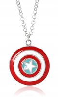 Naszyjnik Shield Captain America Tarcza Avengers Steve Rogers Superbohater