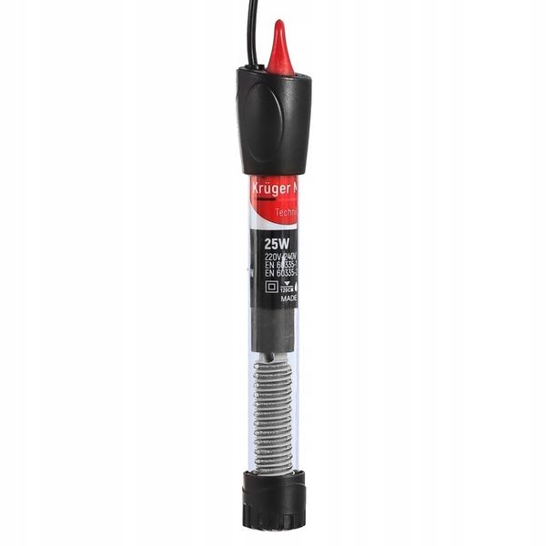 GRZAŁKA Z TERMOSTATEM DO AKWARIUM 10 - 45L 25W zdjęcie 3
