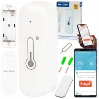 TERMOMETR HIGROMETR MONITOR HUMIDITY CZUJNIK WILGOCI TEMPERATURY TUYA