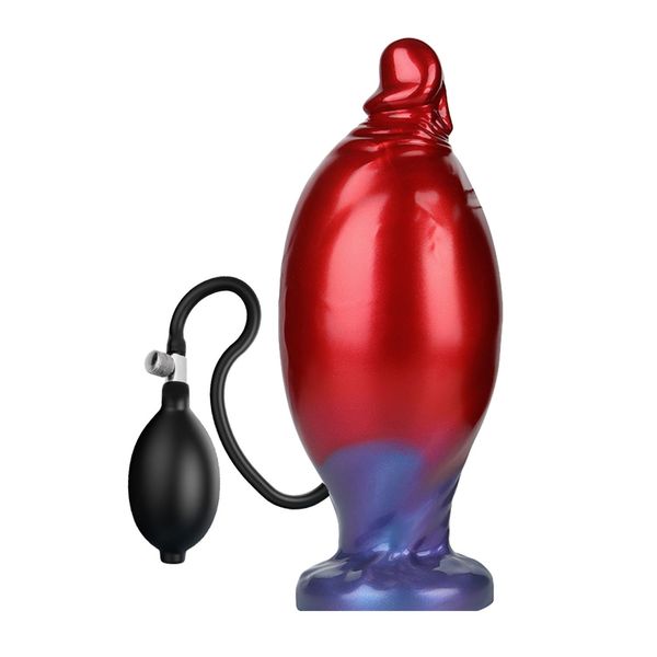 Power Monsters Shadow Behemoth – 22 Cm Rippled Monster Silicone Dildo zdjęcie 6