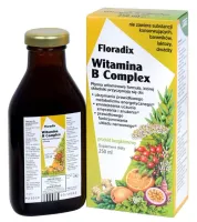 Suplement Diety Witamina B Complex W PŁynie Bezglutenowa 250 ml