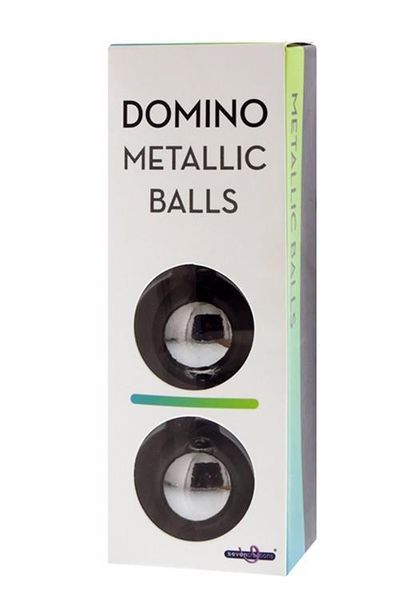 Domino Metallic Balls -Chrome Black zdjęcie 1