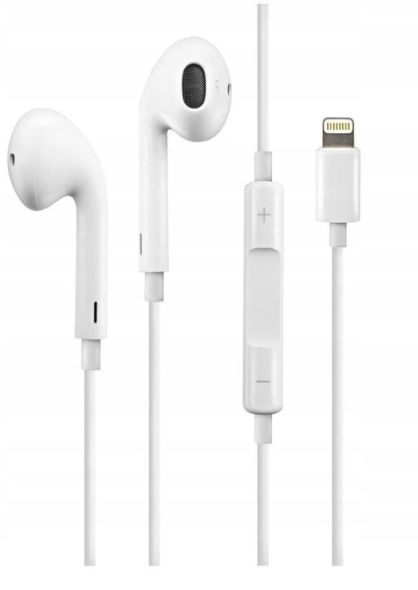 APPLE EARPODS SŁUCHAWKI LIGHTNING IPHONE 8 X XR 11 zdjęcie 3