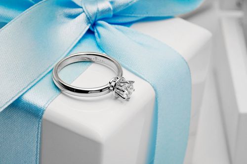 exclusive | cudowny zaręczynowy pierścionek 0,50ct w 18-karatowym złocie na Arena.pl