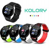 SMARTWATCH KROKOMIERZ ZEGAREK KROKI PULS TĘTNO SMS