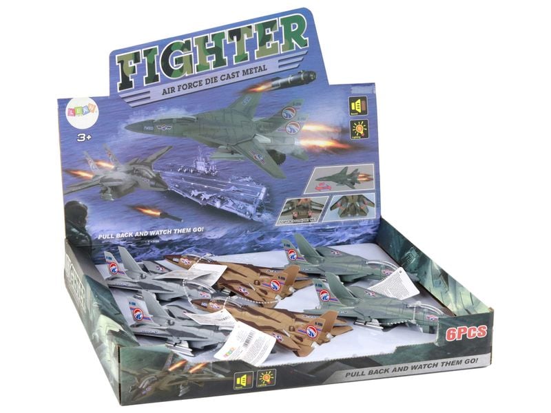 Samolot Wojskowy Z Napędem Myśliwiec Moro Światła Dźwięki Mix zdjęcie 9