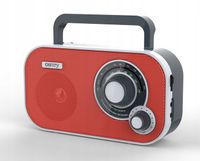 MAŁE RADIO PRZENOŚNE TURYSTYCZNE AM/FM NA BATERIE