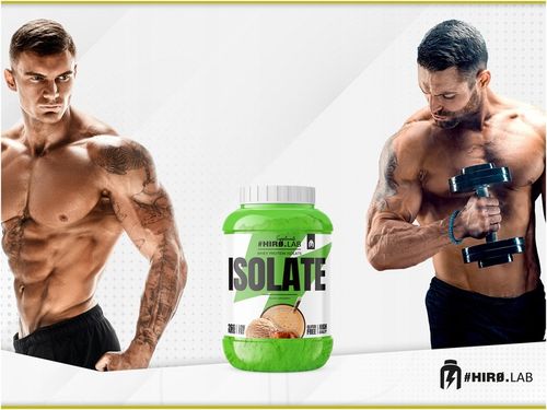 Izolat Białka BIAŁKO 1800 g wpi iso Whey Protein Isolate SŁONY KARMEL HIRO na Arena.pl